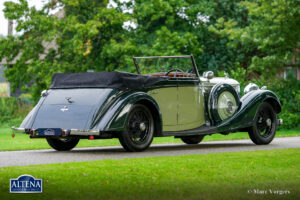 Bentley 4 1/4 lire Derby van den Plas, 1937